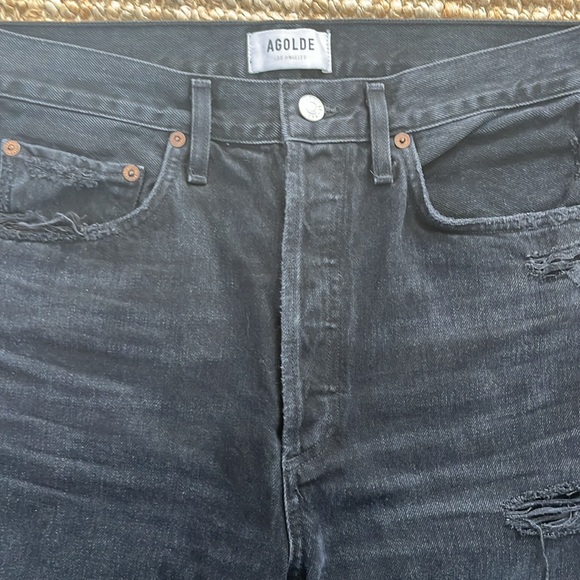 Agolde 90s crop in Bauhaus - Picture 5 of 8